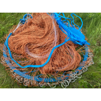 Кастинговая Сеть 5,4 Диаметр 2,7 Высота с Цепом Кордова нить Кастинговая Сеть 5,4 Диаметр 2,7 Высота с Цепом Кордова нить